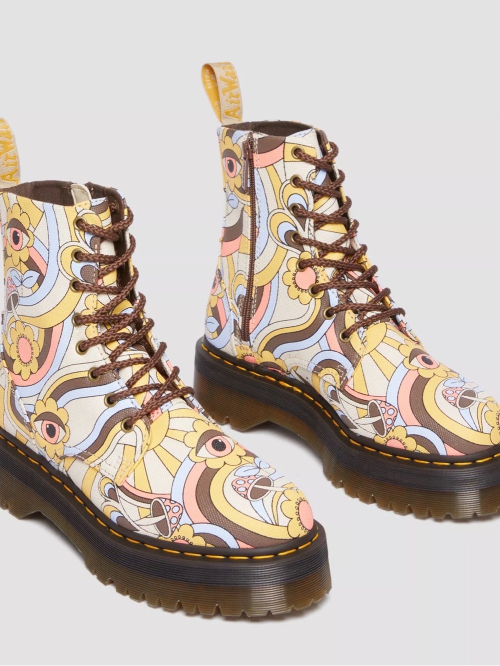 VEGAN JADON
BOOT RETRO CANVAS PLATFORM size 7